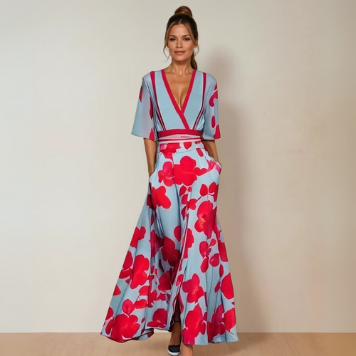 Amalia | Flattering Floral Dress