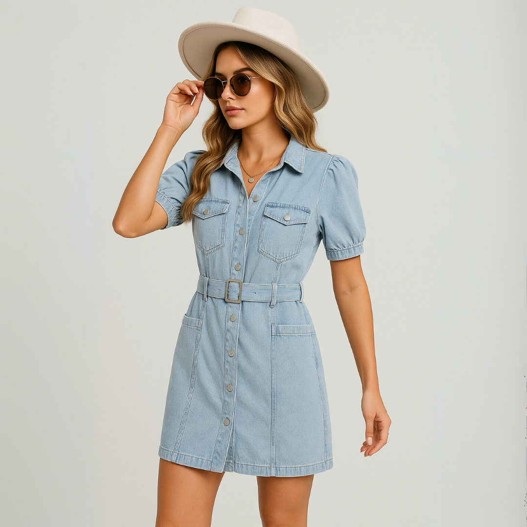 Keizzer | Comfortable Denim Dress
