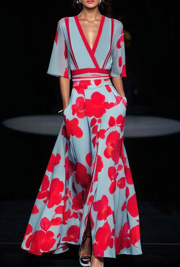 Amalia | Flattering Floral Dress