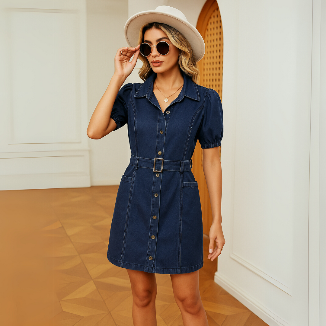 Keizzer | Comfortable Denim Dress
