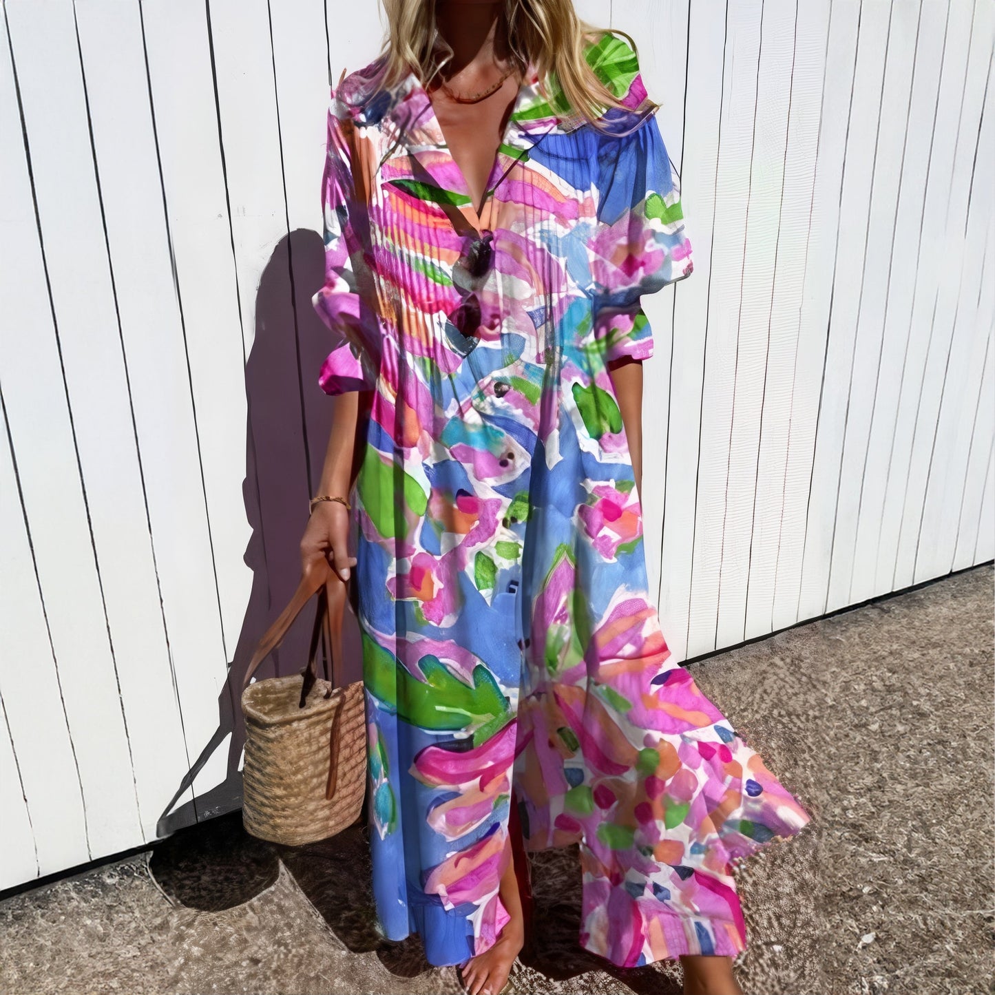 Lily | Bohemian Maxi Dress